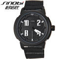 2015 populaire cadran rond noir armée verte montre-bracelet pour hommes montre cadeau